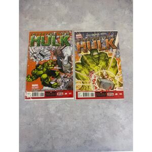 Lot of 2 Indestructible Hulk Marvel 2013 No. 6 June and No. 7 July Reader Copies